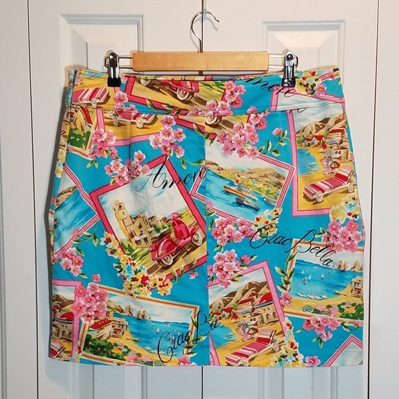 NY&Co. French Pattern Skirt - Picture 2 of 5